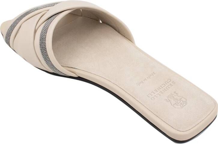 BRUNELLO CUCINELLI Sliders Beige Dames