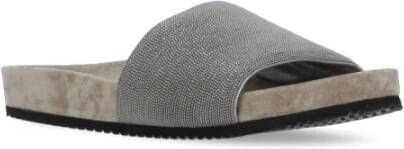 BRUNELLO CUCINELLI Sliders Grijs Dames