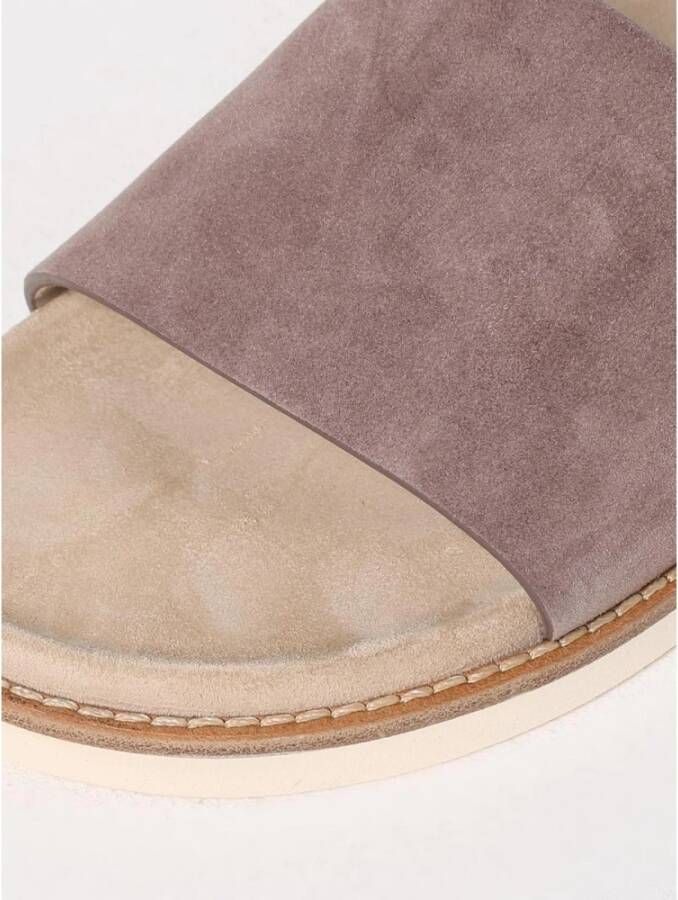 Brunello Cucinelli Stijlvolle Casual Slider Sandalen