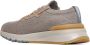 BRUNELLO CUCINELLI Gebreide Sneakers met Rubberen Logo Detail Gray Heren - Thumbnail 3