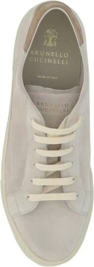 Brunello Cucinelli Suede Lace-Up Sneakers