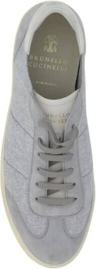 Brunello Cucinelli Suede Lace-Up Sneakers