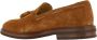 BRUNELLO CUCINELLI Suede Loafers Brown Heren - Thumbnail 3