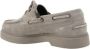 BRUNELLO CUCINELLI Suède Loafers met Lintdetail en Blokhak Gray Dames - Thumbnail 3