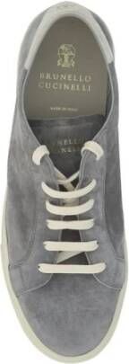 Brunello Cucinelli Suede Low Top Sneakers