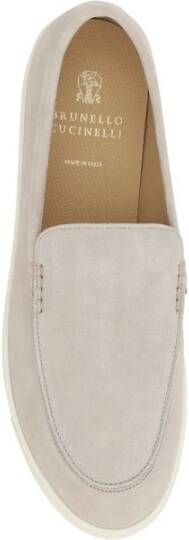 Brunello Cucinelli Suede Slip-on Sneakers