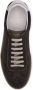 Brunello Cucinelli Suède Sneakers met Logo Hiel - Thumbnail 2