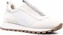 BRUNELLO CUCINELLI Witte Suède Sneakers met Monile Inzet White Dames - Thumbnail 4
