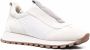 BRUNELLO CUCINELLI Witte kralen versierde lage sneakers White Dames - Thumbnail 4