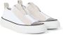 Brunello Cucinelli Witte Slip-On Sneakers met Plateauzool - Thumbnail 2