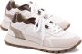 Brunello Cucinelli Witte Sneakers Veters Ronde Neus - Thumbnail 2