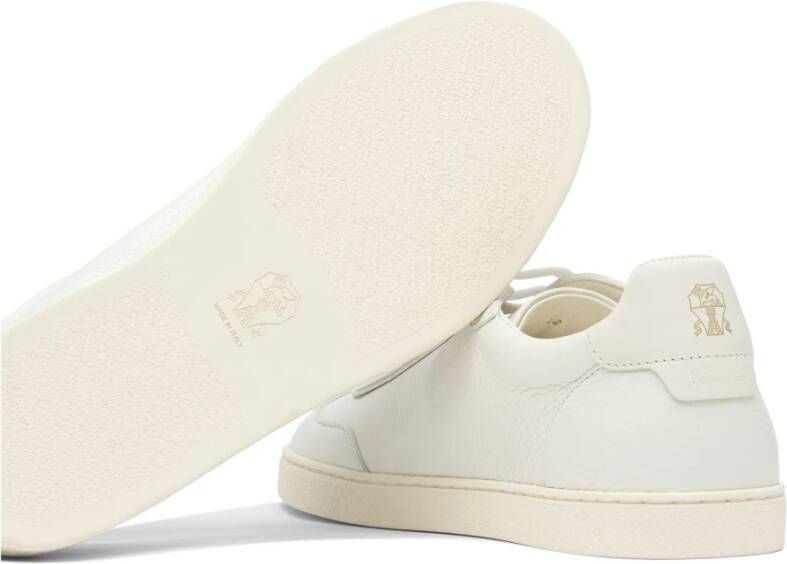 Brunello Cucinelli Witte Sneakers voor Mannen Aw25