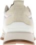 Brunello Cucinelli Witte suède sneakers met Monile-inzetstuk - Thumbnail 2
