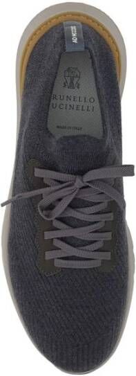 Brunello Cucinelli Wollen Sneakers met Eigentijdse Stijl