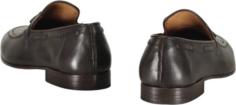 Bruno Magli Kalfsleren Loafers met Kwastjes Brown Heren