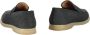 Bruno Magli Klassieke Leren Loafers Ronde Neus Blue Heren - Thumbnail 3