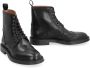 Bruno Magli Klassieke Leren Veterschoenen Black Heren - Thumbnail 2
