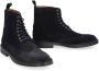 Bruno Magli Klassieke Leren Veterschoenen Blue Heren - Thumbnail 2