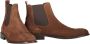 Bruno Magli Klassieke Suede Chelsea-laarzen Brown Heren - Thumbnail 2