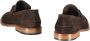 Bruno Magli Suède Kalfsleren Penny Loafers Brown Heren - Thumbnail 3