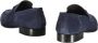 Bruno Magli Suède Kalveren Penny Loafers Blue Heren - Thumbnail 3