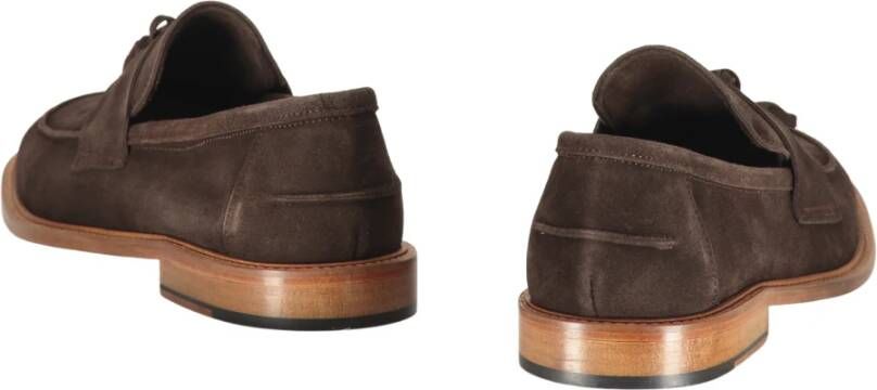 Bruno Magli Tassel Kalfsleren Loafers Brown Heren