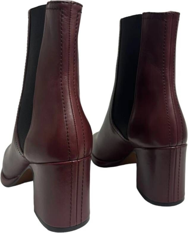 Bruno Premi Bordeaux leren instaplaarsjes Red Dames