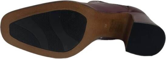 Bruno Premi Bordeaux leren instaplaarsjes Red Dames