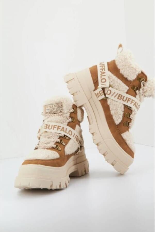 Buffalo Aspha Winterlaarzen Beige Dames