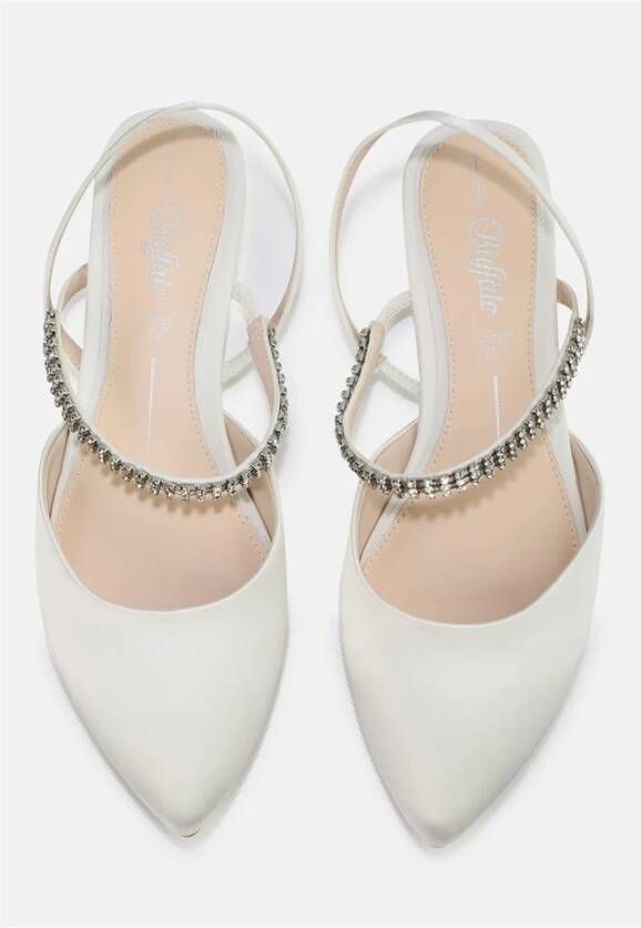 Buffalo Ballerina's voor dames Emilia Wit Dames