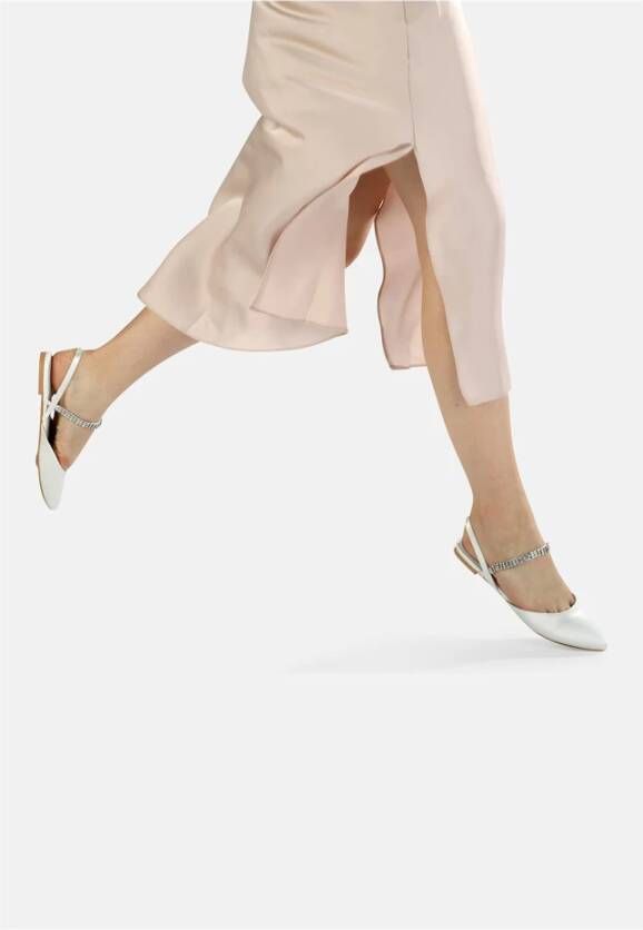 Buffalo Ballerina's voor dames Emilia Wit Dames