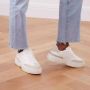 Buffalo Beige en witte sneakers voor dames - Thumbnail 5