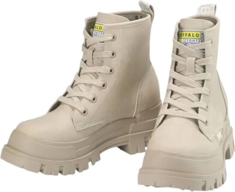 Buffalo Beige Vegan Nappa Schoenen Beige Dames