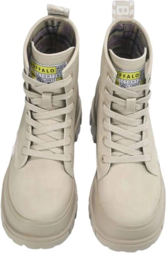 Buffalo Beige Vegan Nappa Schoenen Beige Dames