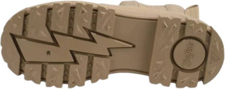 Buffalo Chelsea Mid-vegan Nubuck Beige Laarzen Beige Dames