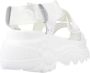 Buffalo Low-Top Sneakers Classic Chunky Sole Sandals in wit - Thumbnail 5