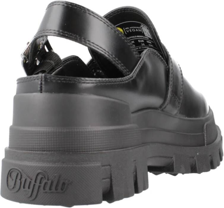 Buffalo Clogs Black Dames