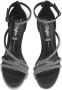 Buffalo Dames sandalen met suède hak Serena Shine Zwart Dames - Thumbnail 4