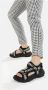 Buffalo Sandalo cld tec zeppa tessuto Ds22Bf02 Bn16020681 Zwart Dames - Thumbnail 9