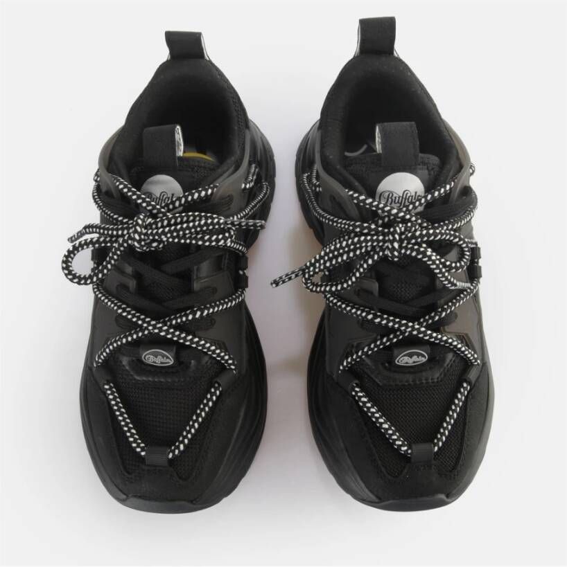 Buffalo Damestrainers Triplet-Lace Zwart Dames