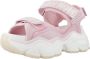 Buffalo Moderne Platte Sandalen voor Vrouwen Pink Dames - Thumbnail 3