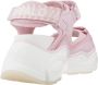 Buffalo Moderne Platte Sandalen voor Vrouwen Pink Dames - Thumbnail 4