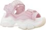 Buffalo Moderne Platte Sandalen voor Vrouwen Pink Dames - Thumbnail 6