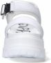 Buffalo Flat Sandals White Dames - Thumbnail 7