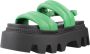 Buffalo Flip Flops Green Dames - Thumbnail 2