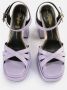 Buffalo High Heel Sandals Purple Dames - Thumbnail 4