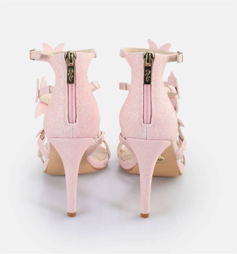 Buffalo High Heel Sandals Roze Dames