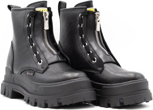 Buffalo Lace-up Boots Zwart Dames