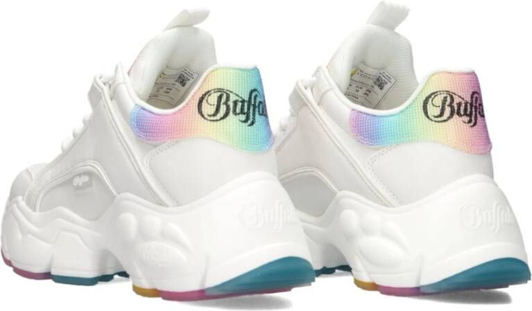 Buffalo Lage Sneakers Binary C White Dames