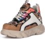 Buffalo Luipaard Vegan Lage Platform Sneaker Vrouwen - Thumbnail 2